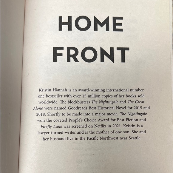 Kristin Hannah Paper back Book Set - The Great Alone, Winter Garden, Home Front - Picture 3 of 10